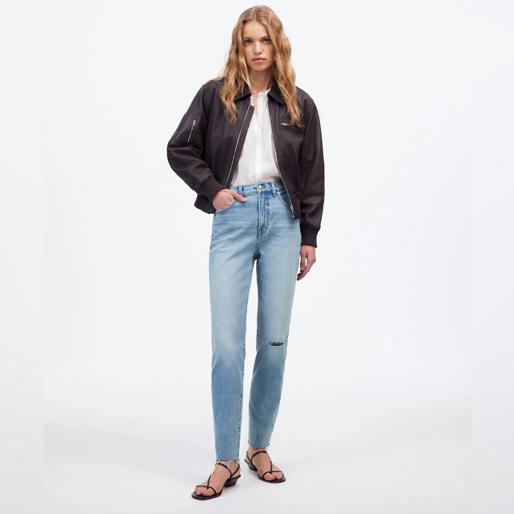 MADEWELL The Perfect Vintage Jean Raw Hem Edition ❤️NWT IN STORES❤️